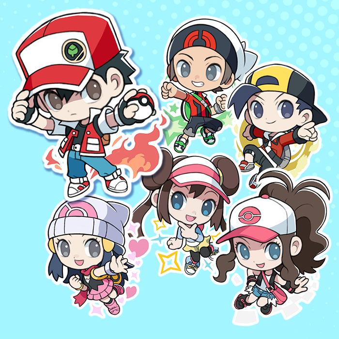 Trainer Acrylic Charms Series 1