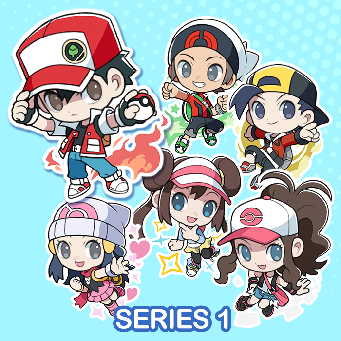 Trainer Acrylic Charms Series 1
